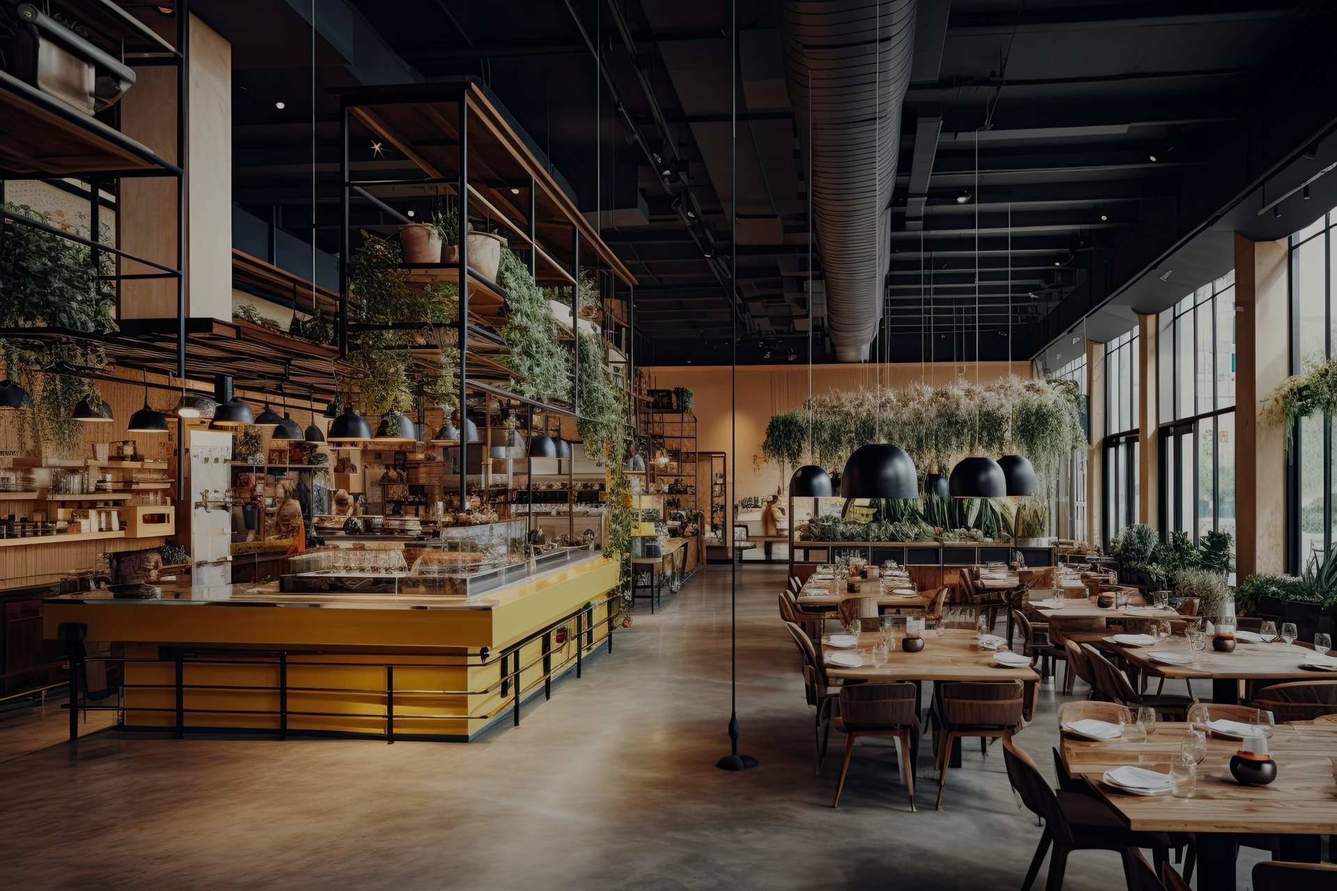 Minimalistyczny dom z tarasem i ogrodem